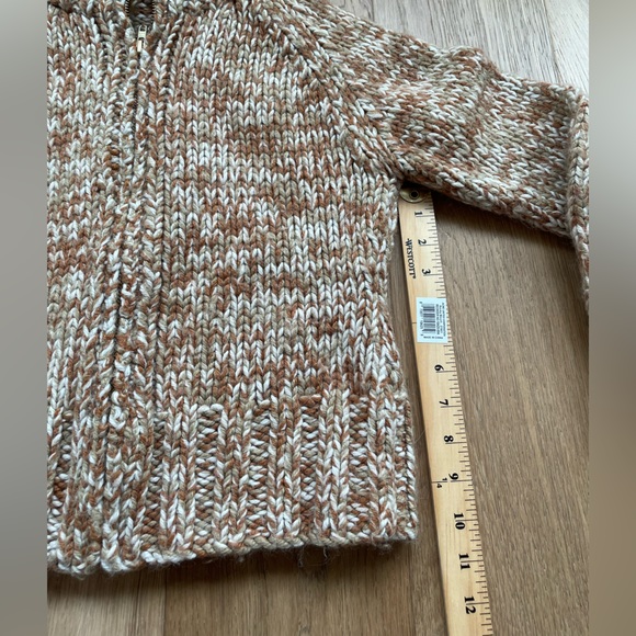 Vintage J.Crew chunky wool blend zipper cardigan - Picture 4 of 4